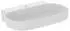Ideal Standard Linda-X Wandwaschtisch 75cm, 1 Hahnloch, ohne Überlauf, seidenweiß matt (T4991V1)