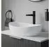 Bernstein PB2004 Aufsatzwaschbecken Oval Mineralguss 55x35cm Weiß Hochglanz (0716669489840)