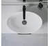 Bernstein PB2004 Aufsatzwaschbecken Oval Mineralguss 55x35cm Weiß Hochglanz (0716669489840)