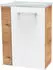 Fackelmann SBC Waschplatz-Set Glas/Holzwerkstoff Asteiche/Weiß 45cm rechts (SBC)