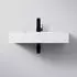 Steinberg Serie 444 Wand-Waschtisch Solid Surface weiß matt 80cm (444 7020 W)