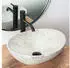 Rea Sofia Aufsatzwaschbecken oval 41x34,5cm Light Stone Matt (REA-U0165)