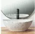 Rea Sofia Aufsatzwaschbecken oval 41x34,5cm Light Stone Matt (REA-U0165)