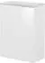 Fackelmann SBC KARA Gäste-WC Waschtisch-Set 45cm Weiß, Glas, mit Beleuchtung (86442066-0)