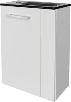 Fackelmann SBC Waschtisch-Set mit Unterschrank, wei&szlig;, 45cm (21073564-0)