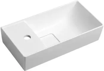 Sapho Smart Handwaschbecken 47x24cm rechteckig links weiß (MX475)