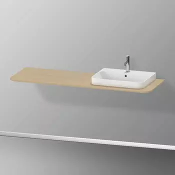 Duravit HP031HR7171 Konsole m.1 Aus.HappyD2+1,6x160x55cm Eiche