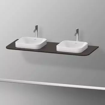 Duravit HP032KB6969 Konsole m.2 Aus.HappyD2+1,6x130x55cm nussbaum