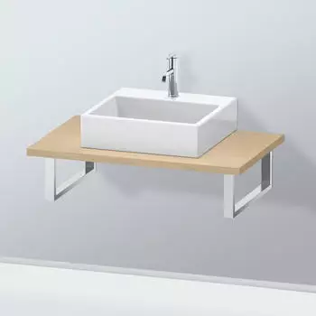 Duravit L-Cube Konsole f&uuml;r 1 Aufsatz-/Einbauwaschtisch LC106C07171#80
