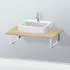 Duravit L-Cube Konsole für 1 Aufsatz-/Einbauwaschtisch LC106C07171#80