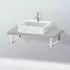 Duravit L-Cube Konsole für 1 Aufsatz-/Einbauwaschtisch Compact LC100C00707#80