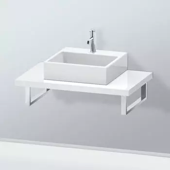 Duravit L-Cube Konsole f&uuml;r 1 Aufsatz-/Einbauwaschtisch LC102C08585#80
