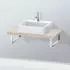 Duravit L-Cube Konsole für 1 Aufsatz-/Einbauwaschtisch Compact LC100C09191#80