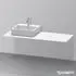 Duravit XSquare Konsole für 1 Aufsatz-/Einbauwaschtisch XS060GL8585