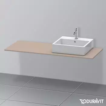 Duravit XSquare Konsole f&uuml;r 1 Aufsatz-/Einbauwaschtisch XS060GR4343