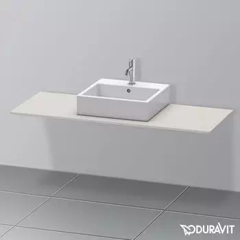 Duravit XSquare Konsole f&uuml;r 1 Aufsatz-/Einbauwaschtisch XS060GM0707