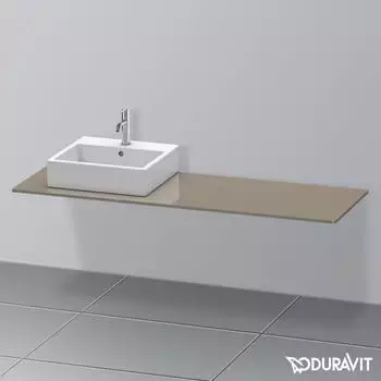 Duravit XSquare Konsole f&uuml;r 1 Aufsatz-/Einbauwaschtisch XS060HL8989