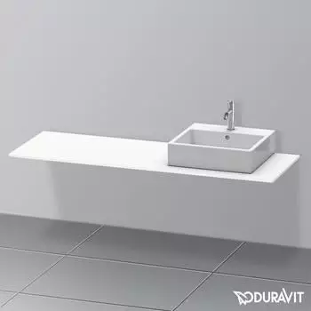 Duravit XSquare Konsole f&uuml;r 1 Aufsatz-/Einbauwaschtisch XS060HR1818