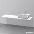 Duravit XSquare Konsole für 1 Aufsatz-/Einbauwaschtisch XS060HR1818