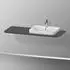 Duravit Happy D.2 Plus Konsole für 1 Aufsatz-/Einbauwaschtisch HP031KR8080
