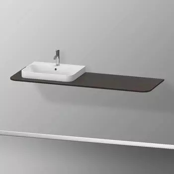 Duravit Happy D.2 Plus Konsole f&uuml;r 1 Aufsatz-/Einbauwaschtisch HP031HL6969