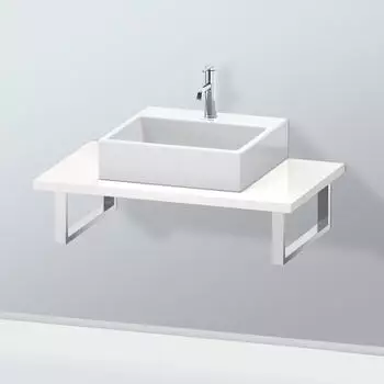 Duravit L-Cube Konsole f&uuml;r 1 Aufsatz-/Einbauwaschtisch LC106C02222#80