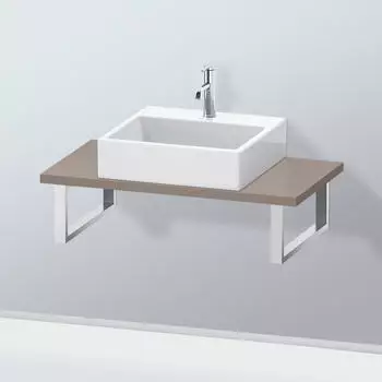 Duravit L-Cube Konsole f&uuml;r 1 Aufsatz-/Einbauwaschtisch Compact LC104C04343#80