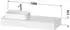 Duravit Qatego Konsolen mit Ausschnitt links 140x55 cm basalt matt (QA4803043430000)