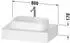 Duravit Qatego Konsolen mit Ausschnitt mittig 80x55 cm taupe supermatt (QA4800083830000)
