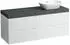 Laufen Lani Waschtischplatte verkehrsgrau 1 Ausschnitt rechts, 1370x495x580mm, H4055831122601, Weiß matt