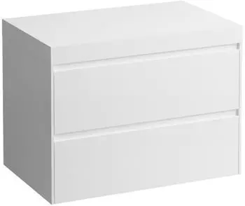 Laufen Lani Waschtischplatte wei&szlig; matt 785x495x580mm, H4045501122601, Wei&szlig; matt