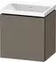 Duravit L-Cube c-shaped Badmöbel-Set 450 mm flannel grey seidenmatt/flannel grey seidenmatt (LC6949N90900000)