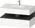 Duravit Qatego Einbauwaschtisch mit Unterbau 1000 mm weiß supermatt (QA4786049840000)