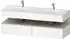Duravit Qatego Einbauwaschtisch mit Unterbau 1600 mm mit Nischenbeleuchtung weiß supermatt (QA4797083840010)