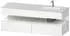 Duravit Qatego Einbauwaschtisch mit Unterbau 1600 mm weiß matt (QA4796022180000)