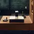 Hansgrohe AXOR Suite Aufsatzwaschtisch 400x400mm eckig weiß/mattschwarz (42003670)