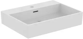 Ideal Standard Extra Waschtisch 615mm 1 Hahnloch mit &Uuml;berlauf, Wei&szlig; (R0542MA)