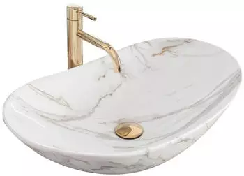 Rea Royal Aufsatzwaschbecken oval 62x36cm (REA-U8597)