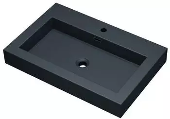 Mai & Mai Col18 Aufsatzbecken Mineralguss Anthrazit matt 73cm (4251242932703)
