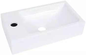 vidaXL Waschbecken SMC Wei&szlig; 400x220x90mm (146513)