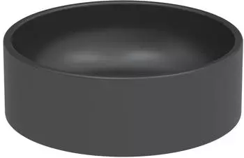 Bette BetteBalance Aufsatzwaschtisch, rund, 425x425x143mm, Anthracite Matt (A248-401)