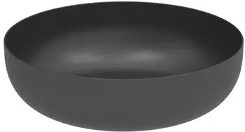 Bette Balance Waschtischschale, rund, 400x400x120mm, Titan-Stahl emailliert, Slate matt (A249-402)