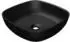 Steinberg Serie 440 Aufsatzwaschtisch eckig Solid Surface schwarz matt 400x400mm (4406113S)