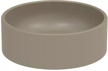 Bette BetteBalance Aufsatzwaschtisch rund 425x425x143mm Hazel matt (A248-417)