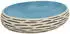 vidaXL Aufsatzwaschbecken Oval Mehrfarbig 59x40x15cm Keramik (155085)