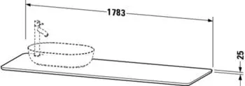 Duravit Luv Amerikanischer Nussbaum (LU9463R7777)