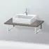 Duravit L-Cube Konsole für 1 Aufsatz-/Einbauwaschtisch LC106C09090#80