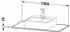 Duravit XSquare Konsole für 1 Aufsatz-/Einbauwaschtisch XS060E02222