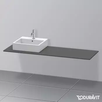Duravit XSquare Konsole f&uuml;r 1 Aufsatz-/Einbauwaschtisch XS060HL4949