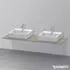 Duravit XSquare Konsole für 2 Aufsatz-/Einbauwaschtische XS063HB9090